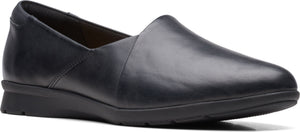 Clarks Shoes Jenette Grace Black Leather
