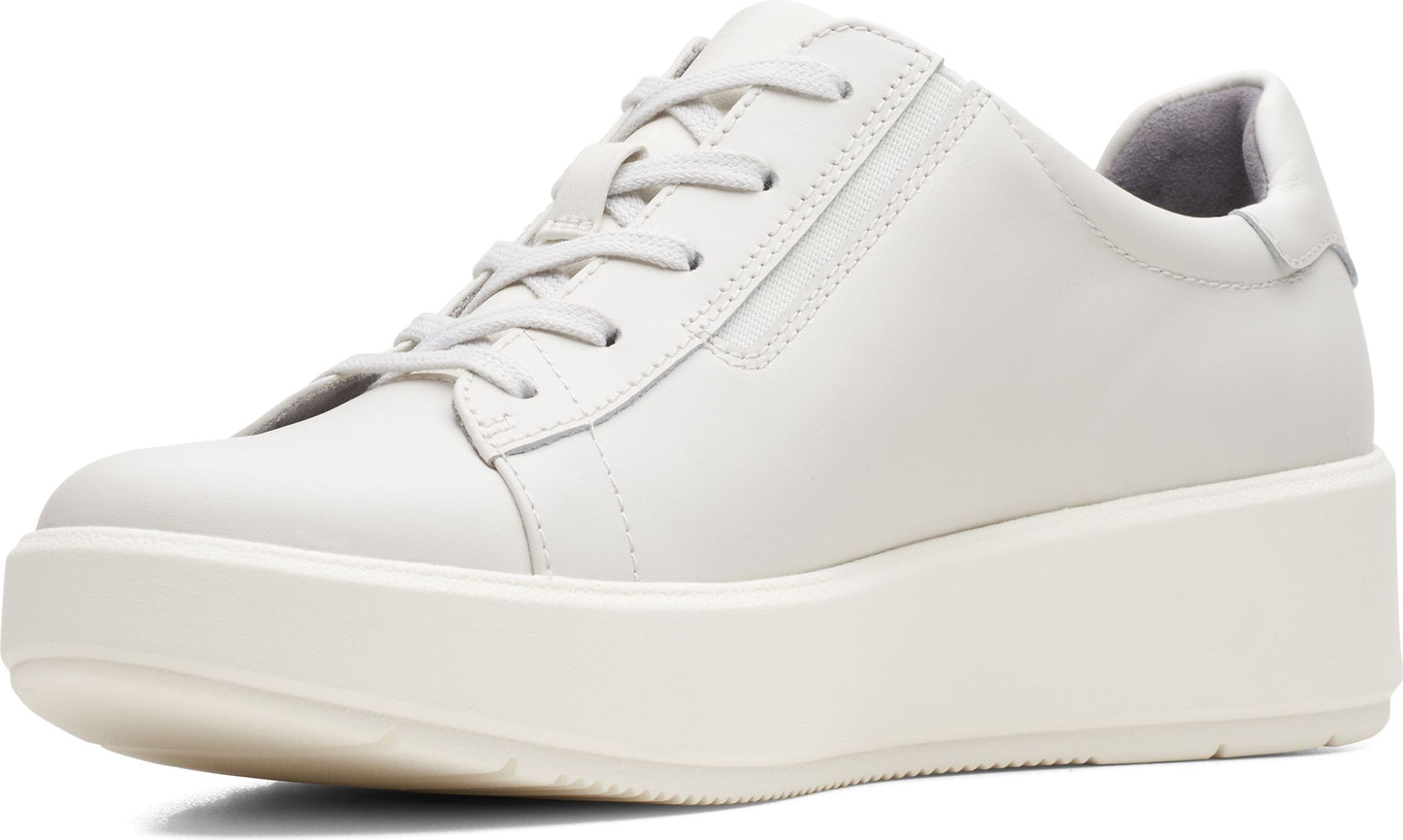 Clarks Shoes Layton Lace White