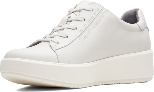 Clarks Shoes Layton Lace White