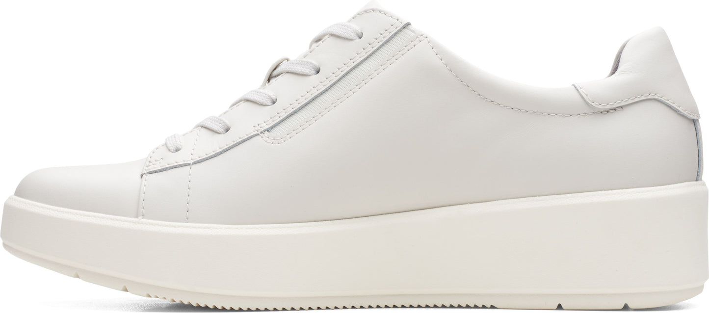 Clarks Shoes Layton Lace White