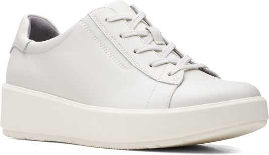 Clarks Shoes Layton Lace White