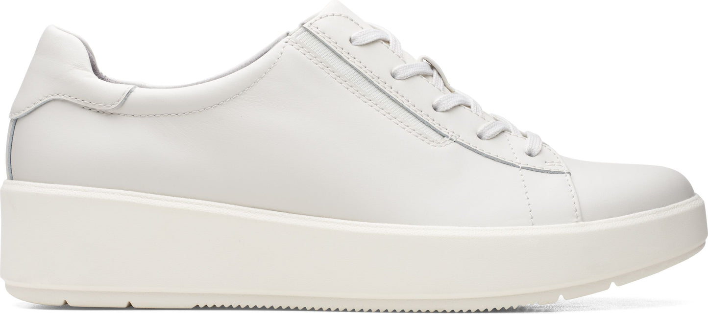 Clarks Shoes Layton Lace White