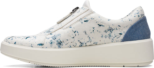 Clarks Shoes Layton Rae Blue Floral