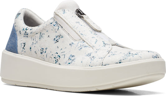 Clarks Shoes Layton Rae Blue Floral