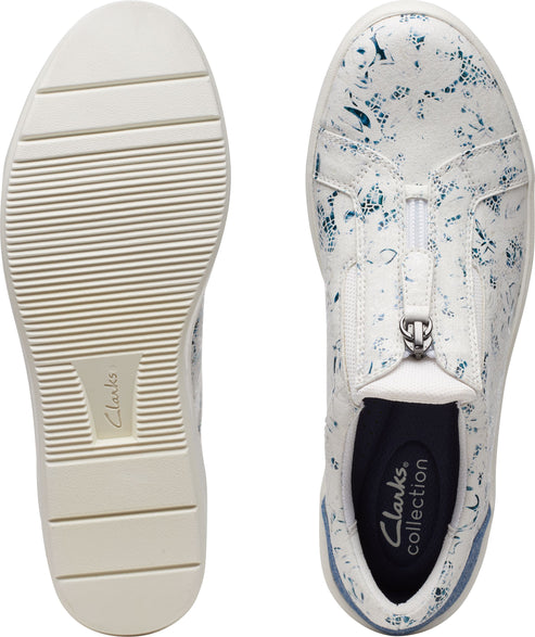 Clarks Shoes Layton Rae Blue Floral