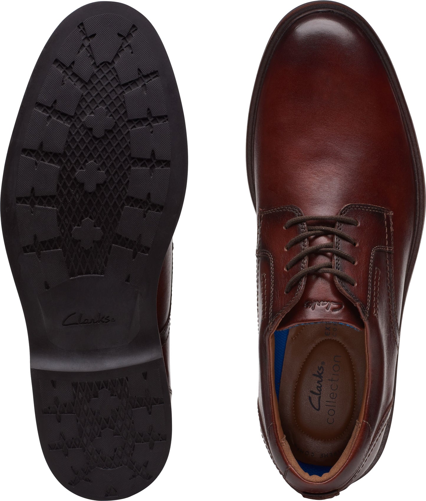 Clarks Shoes Malwood Lace Brown