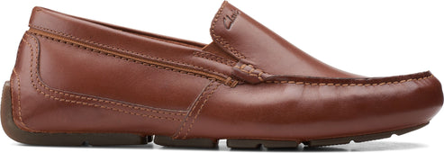 Clarks Shoes Markman Plain Dark Tan