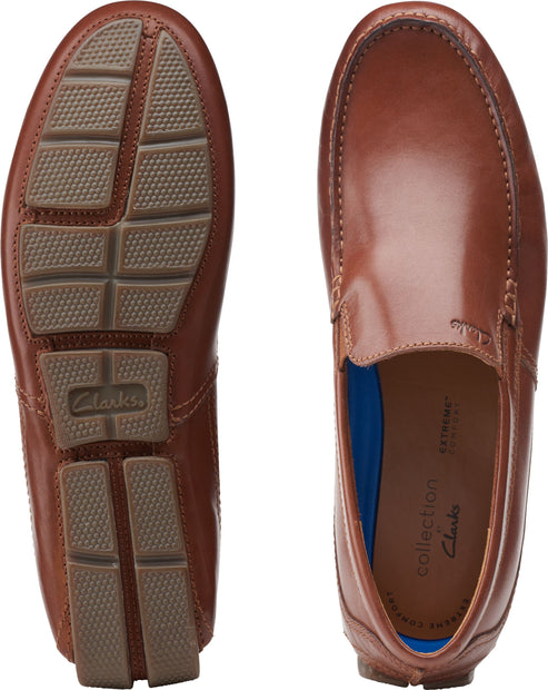 Clarks Shoes Markman Plain Dark Tan
