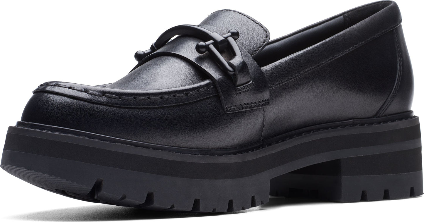 Clarks Shoes Orianna Bit Black Leather