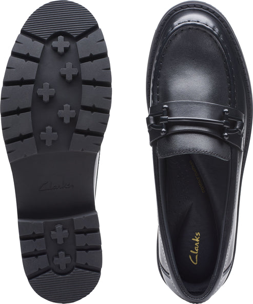 Clarks Shoes Orianna Bit Black Leather