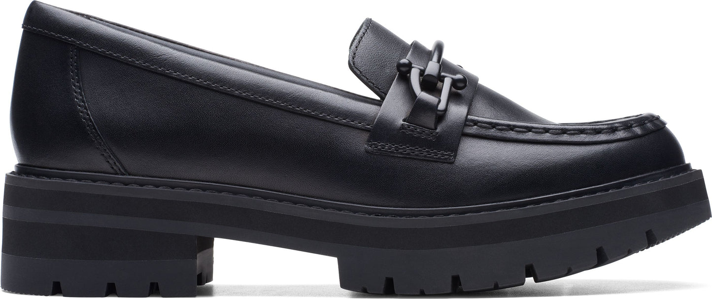 Clarks Shoes Orianna Bit Black Leather