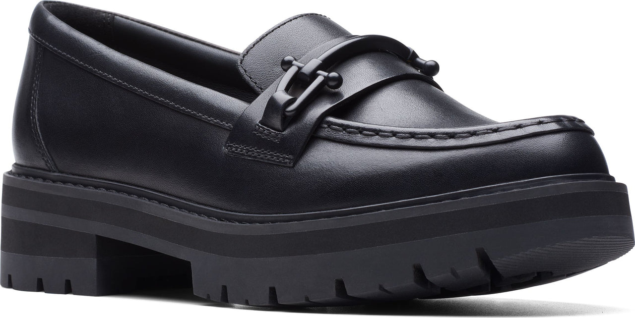Clarks Shoes Orianna Bit Black Leather