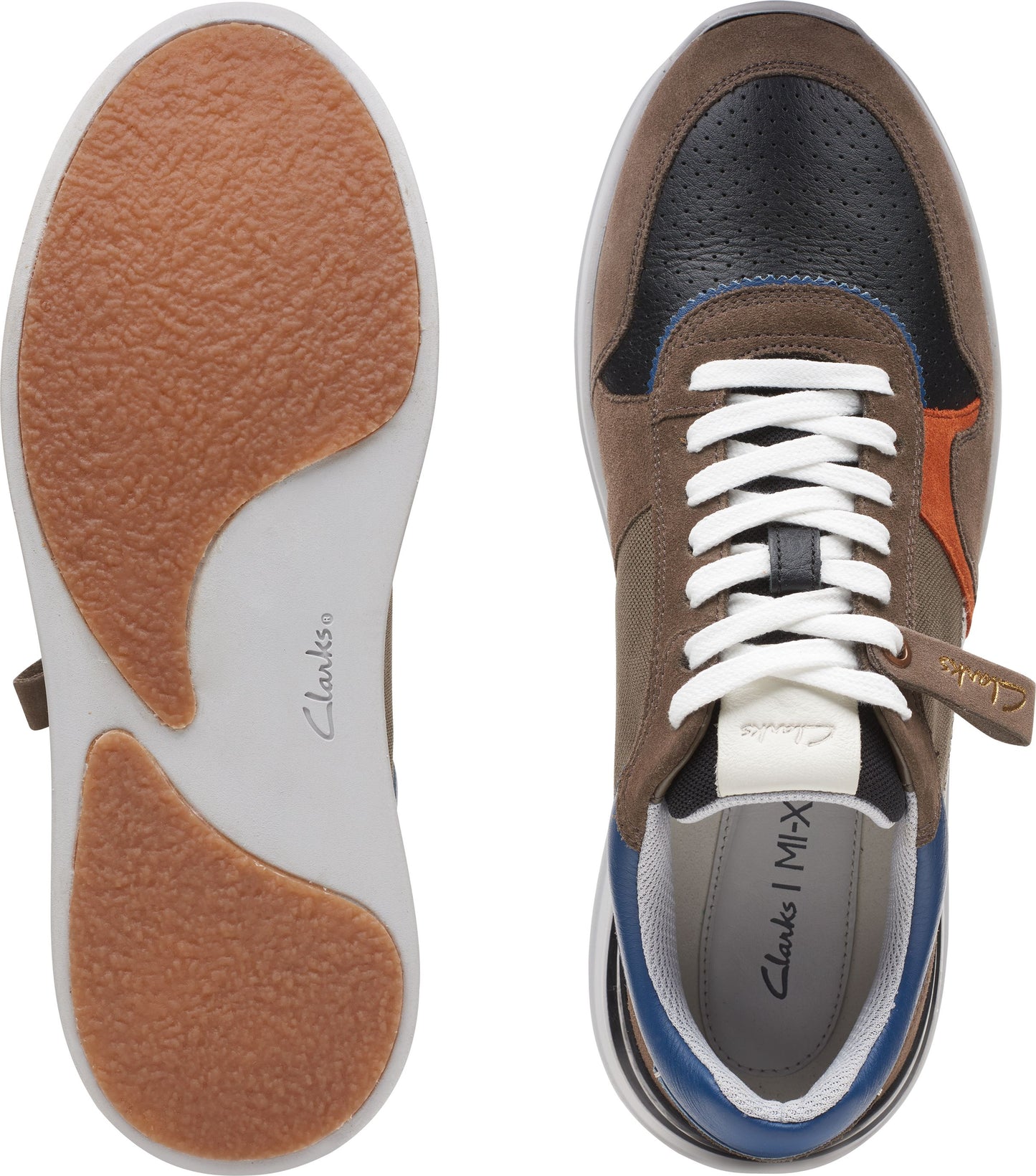 Clarks Shoes Racelite Tor Dark Grey