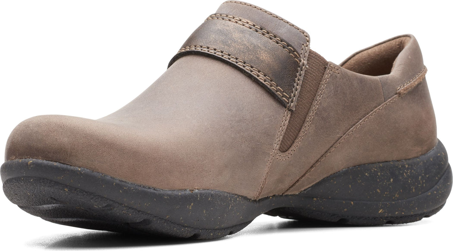 Clarks Shoes Roseville Dot Dark Taupe