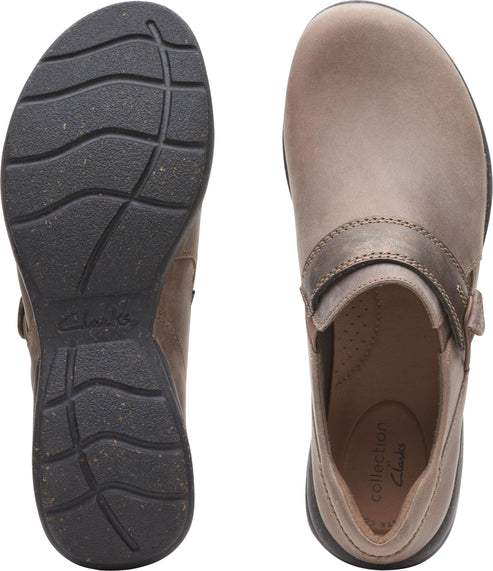 Clarks Shoes Roseville Dot Dark Taupe