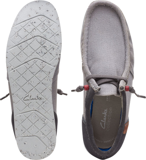 Clarks Shoes Shacrelite Moc Grey Combi