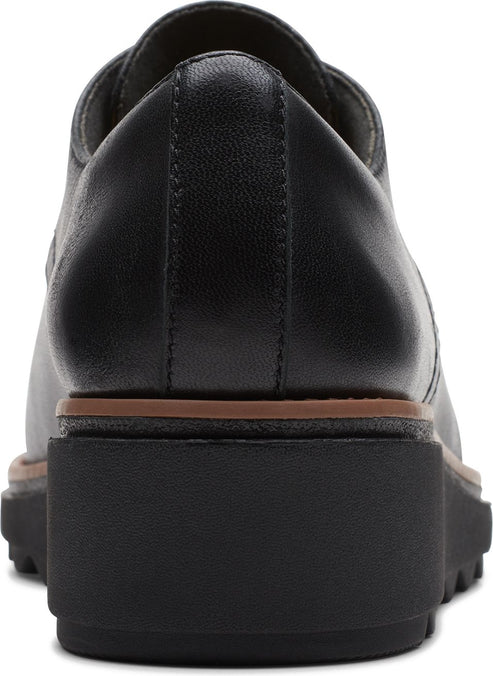 Clarks Shoes Sharon Rae Black Leather