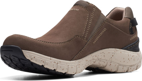 Clarks Shoes Wave Plateau Taupe Nubuck