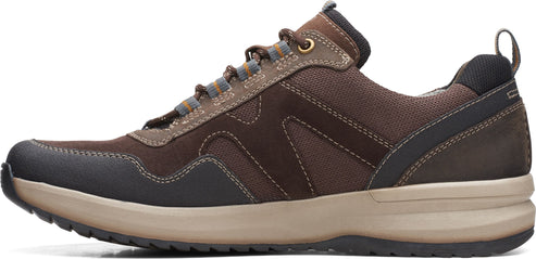 Clarks Shoes Wellman Trail (w) Dark Brown Combi