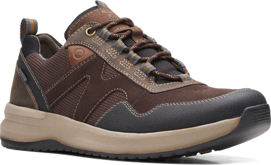 Clarks Shoes Wellman Trail (w) Dark Brown Combi