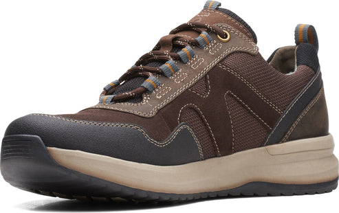 Clarks Shoes Wellman Trail (w) Dark Brown Combi