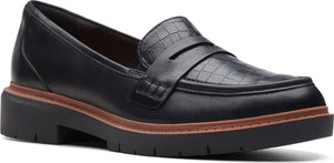 Clarks Shoes Westlynn Ayla Black Leather