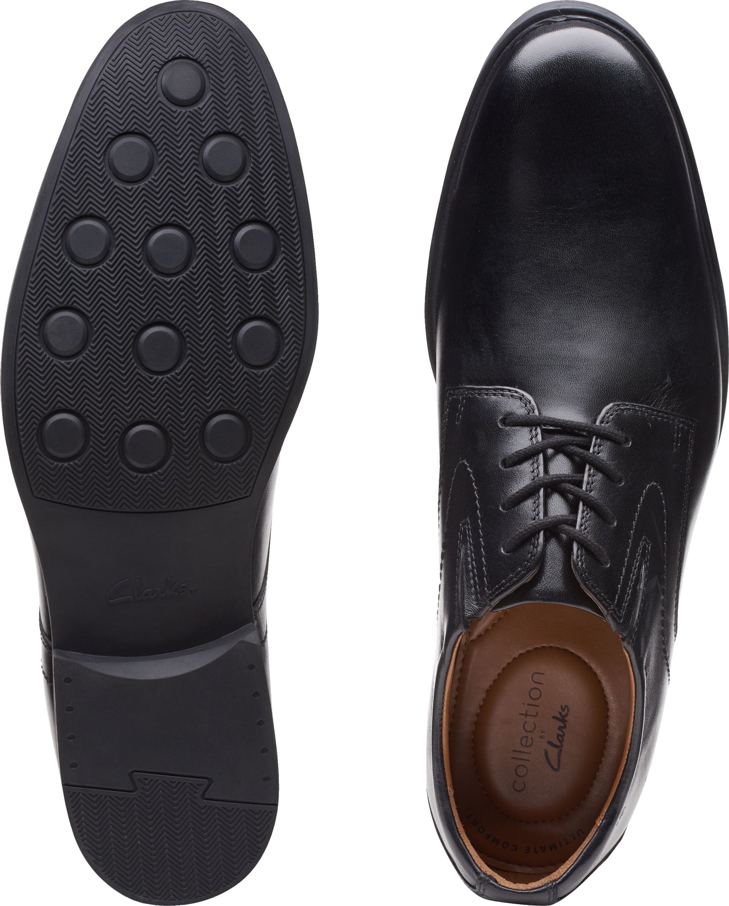 Clarks Shoes Whiddon Plain Black