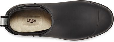 UGG black waterproof rain boot.